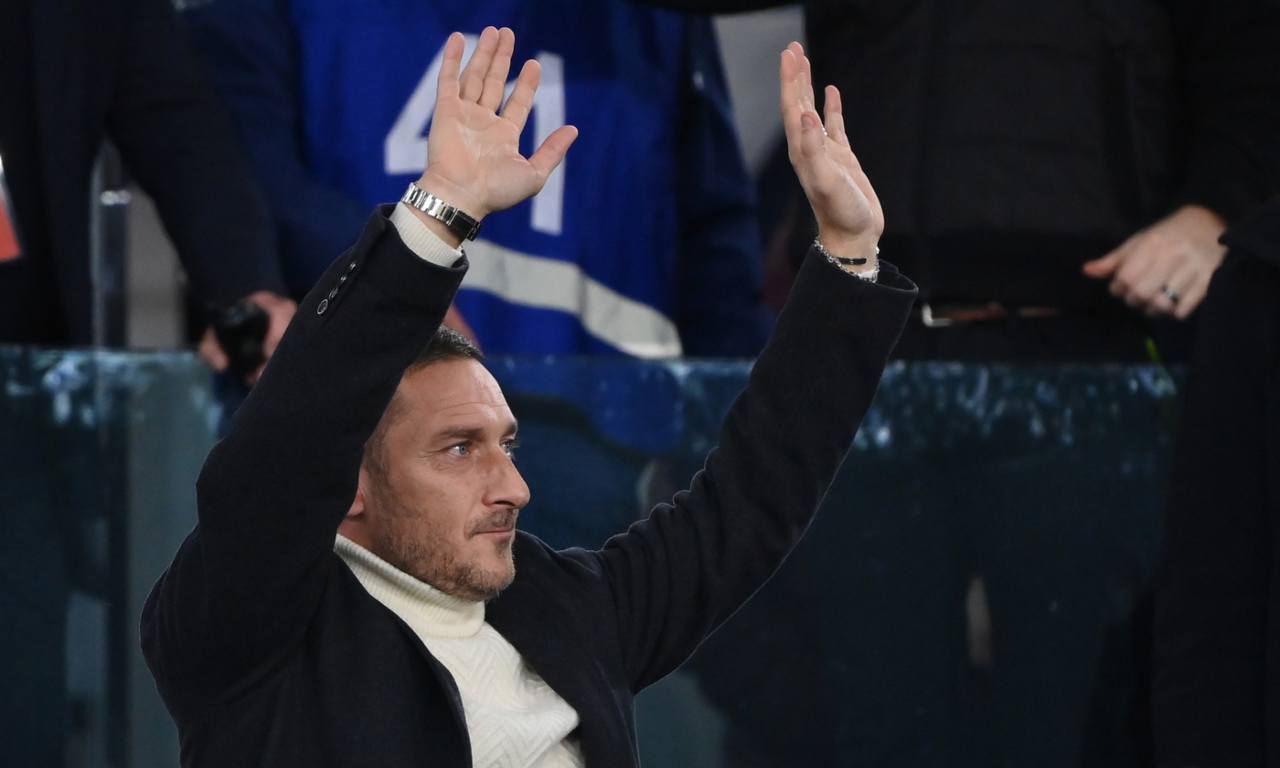 Francesco Totti, storico capitano della Roma [Credit: LaPresse] - Sportitalia