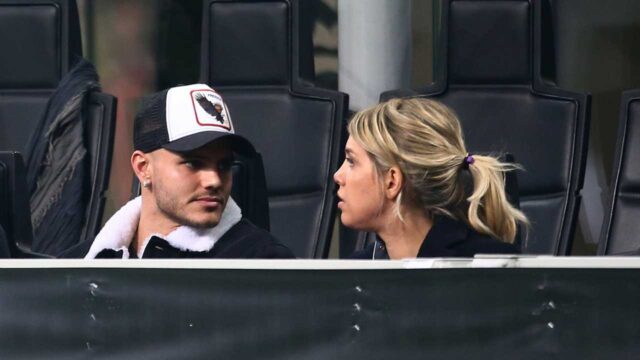 Mauro Icardi e Wanda Nara [Credit: LaPresse] - Sportitalia