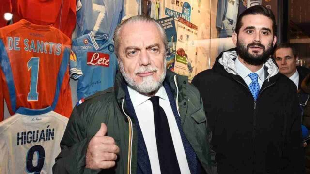 Aurelio ed Edoardo De Laurentiis [Credit: Instagram] - Sportitalia