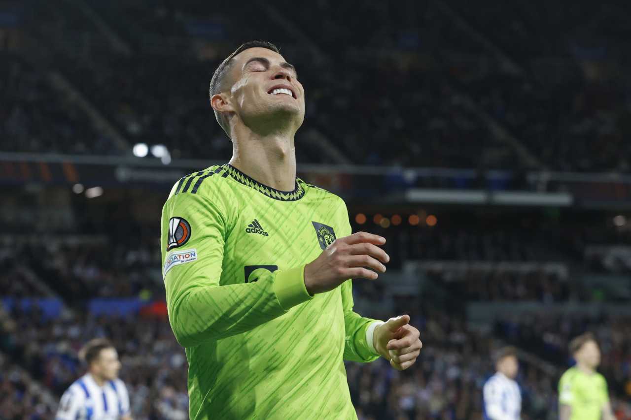 Ronaldo addio United