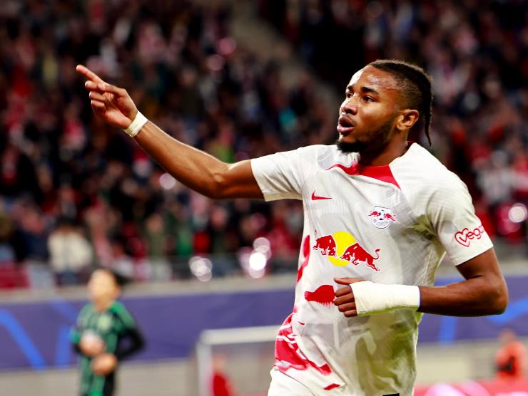 Cristopher Nkunku, anche lui si è infortunato in ritiro con la Francia [Credit: ANSA] - Sportitalia.com