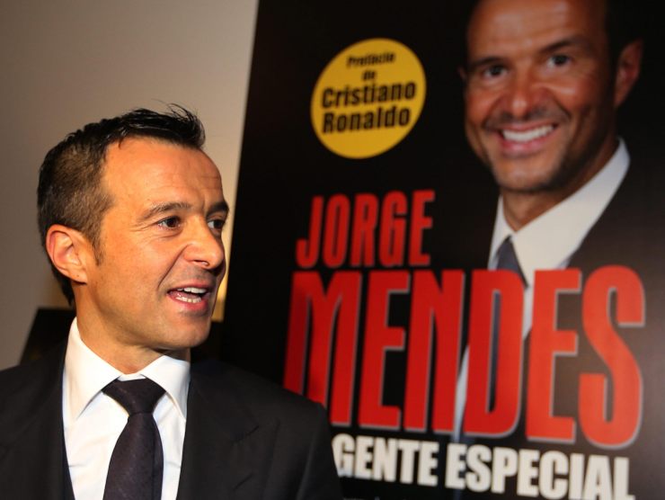 Jorge Mendes, agente di Cristiano Ronaldo [Credit: ANSA] - Sportitalia.com
