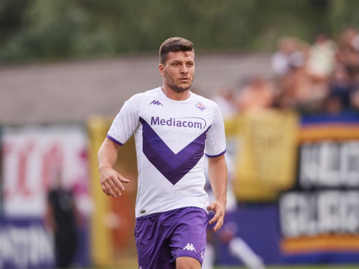 Luka Jovic, attaccante della Fiorentina [Credit: LaPresse] - Sportitalia