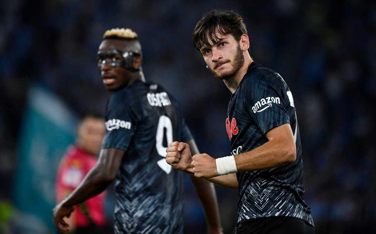 Osi e Kvara Napoli Champions League