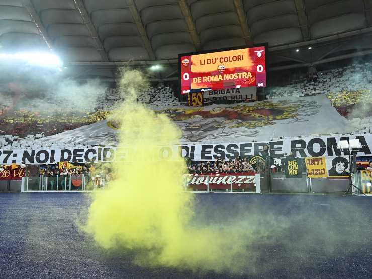 La curva della Roma [Credit: ANSA] - Sportitalia