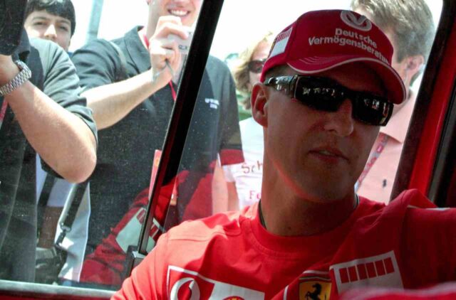 Schumacher out Formula 1