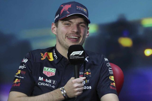 Verstappen felice