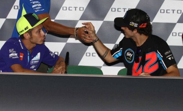 Rossi e Bagnaia