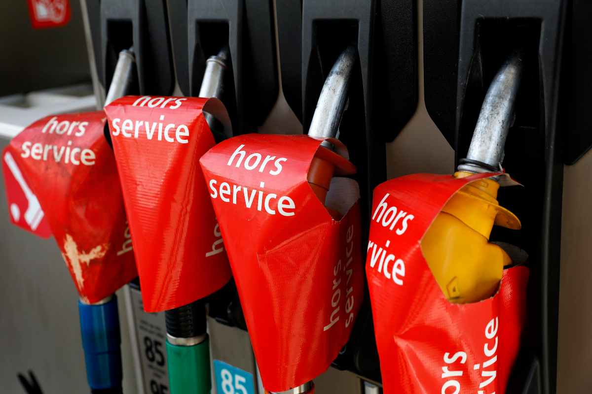 Benzina in aumento