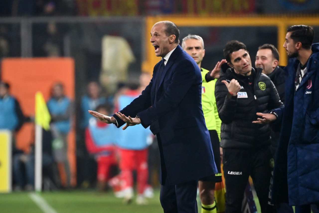 Max Allegri fuori onda