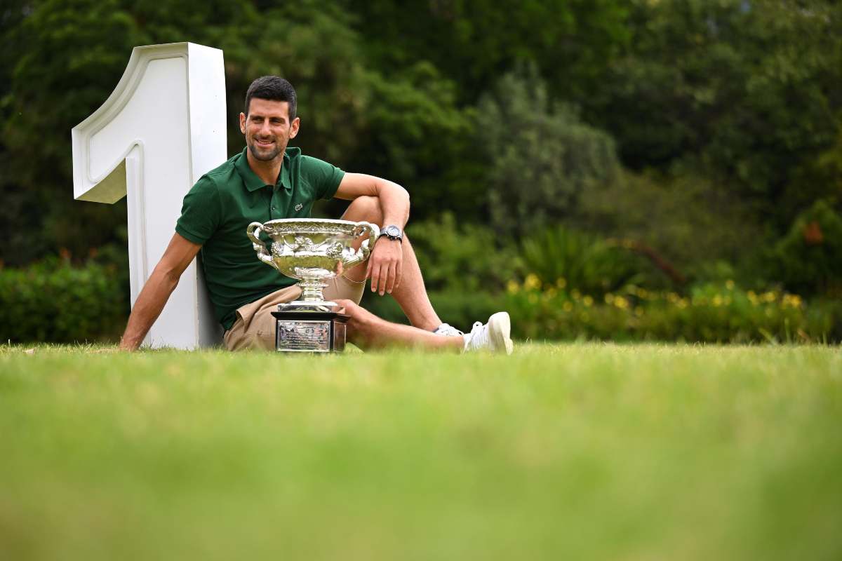 Nole Djokovic buone notizie