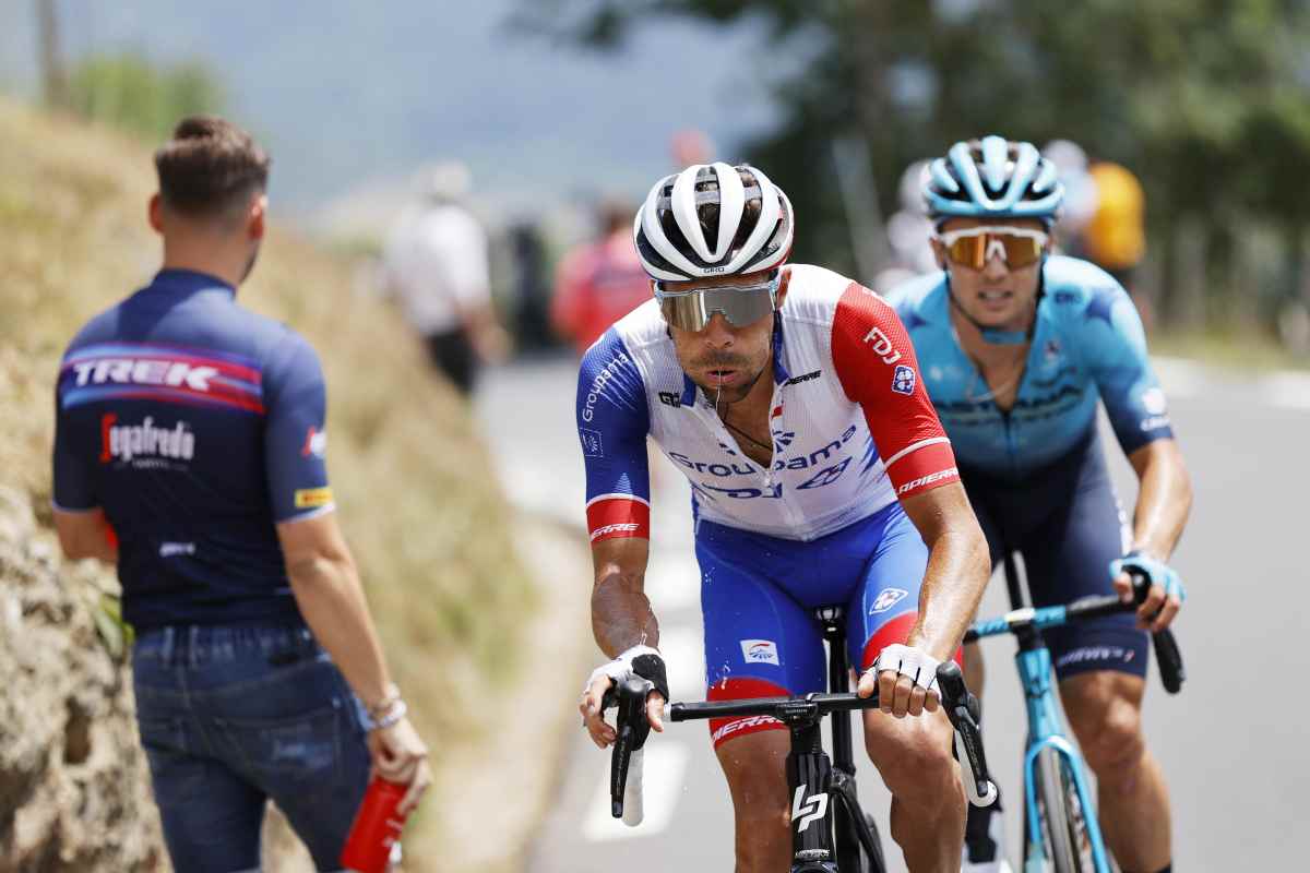 Thibaut Pinot ritiro