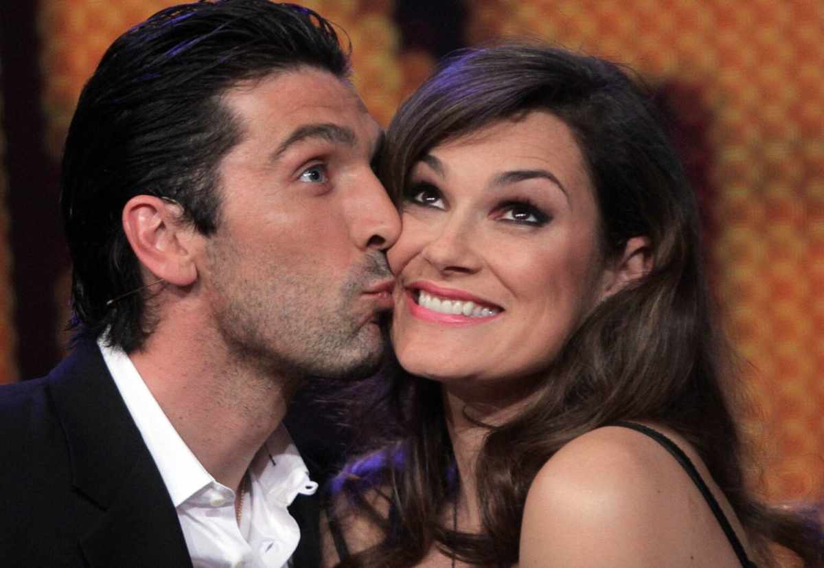 Buffon e Alena Seredova