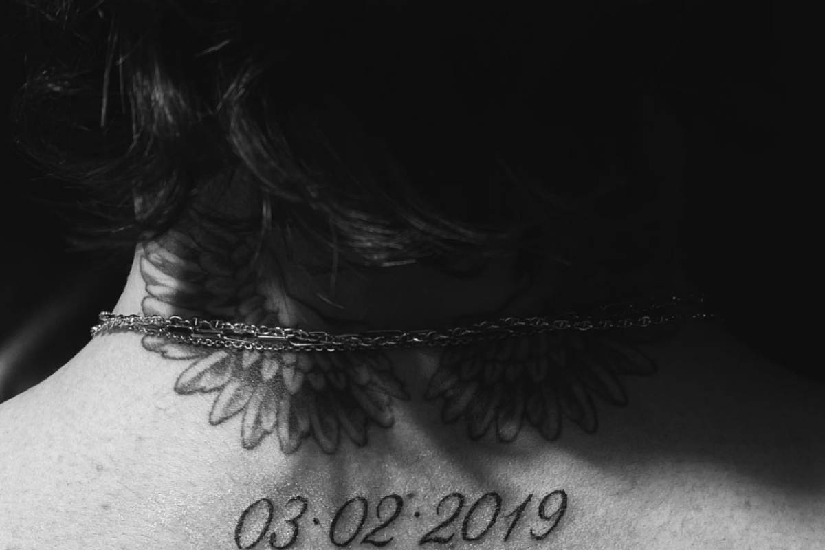 Bortuzzo e il tatuaggio