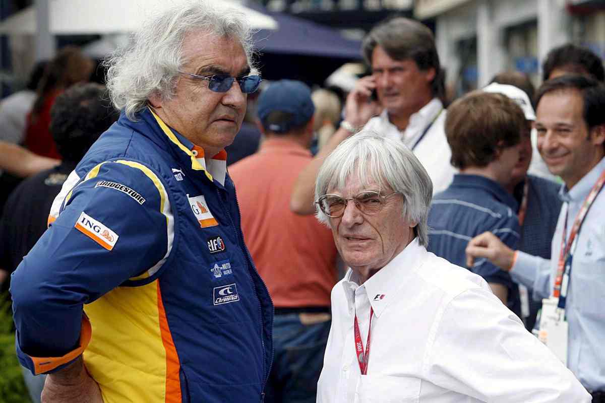 Briatore ed Ecclestone nel 2008 - Sportitalia.it