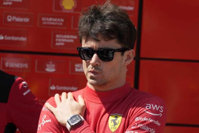 Leclerc perplesso Ferrari
