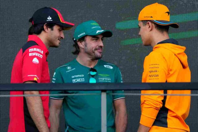 Sainz e gli elogi ad Alonso