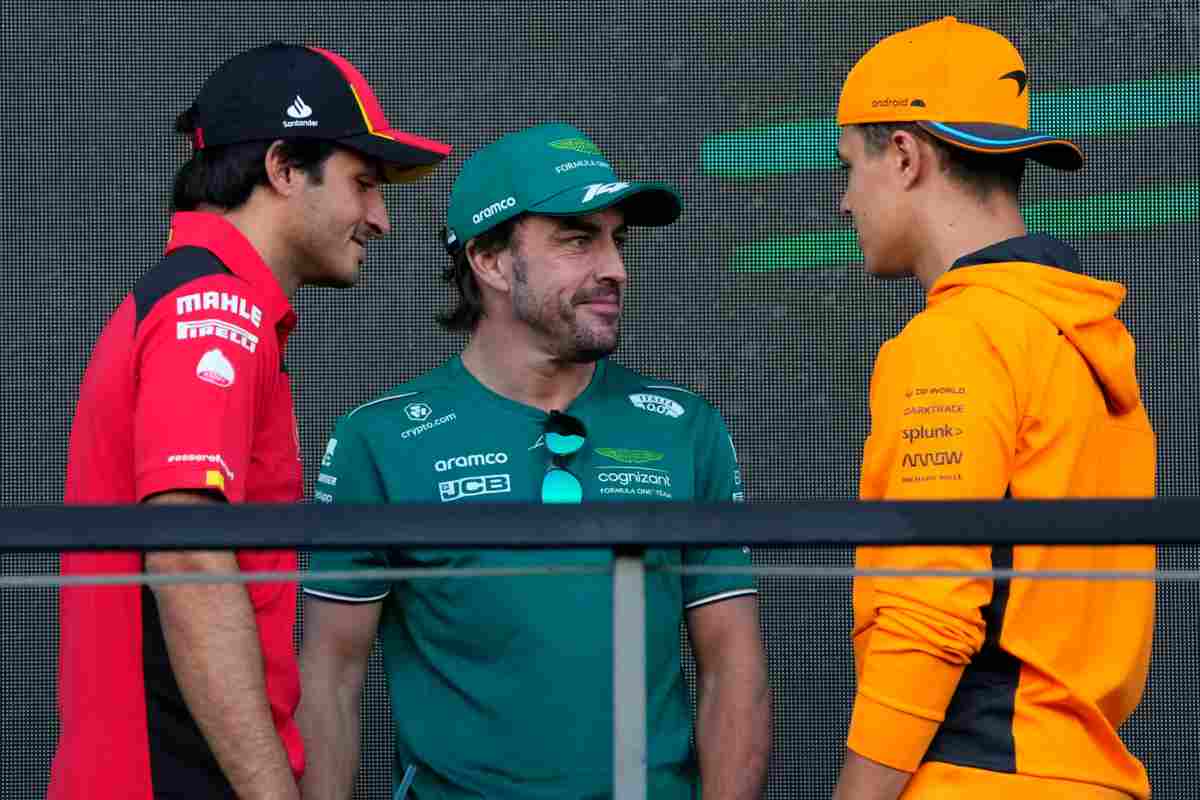 Sainz e gli elogi ad Alonso