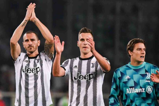 Bonucci lite Allegri Milik