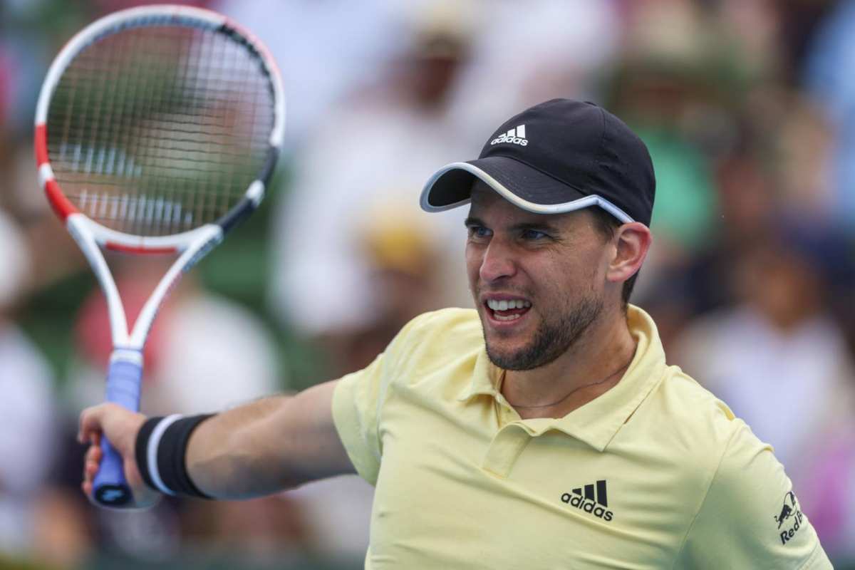 Dominic Thiem aiutato da uno psicologo