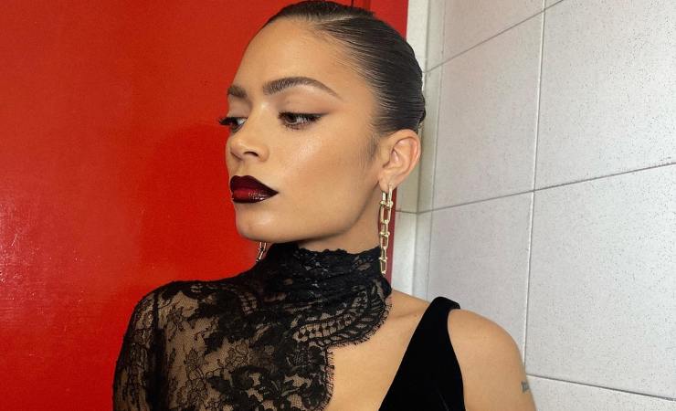 Elodie, la presenza a Monza col fidanzato Iannone