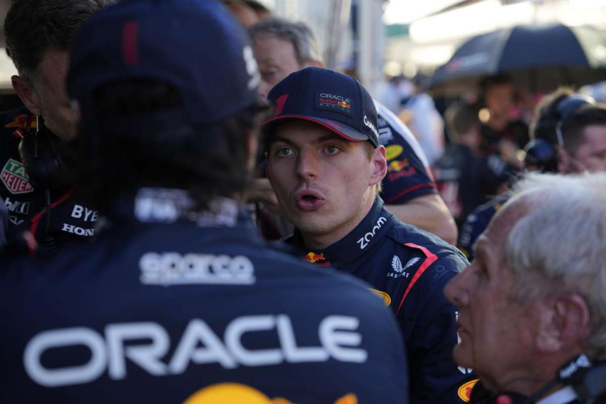 Verstappen shock
