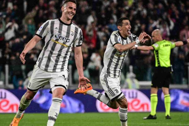 Juventus Di Maria di nuovo KO