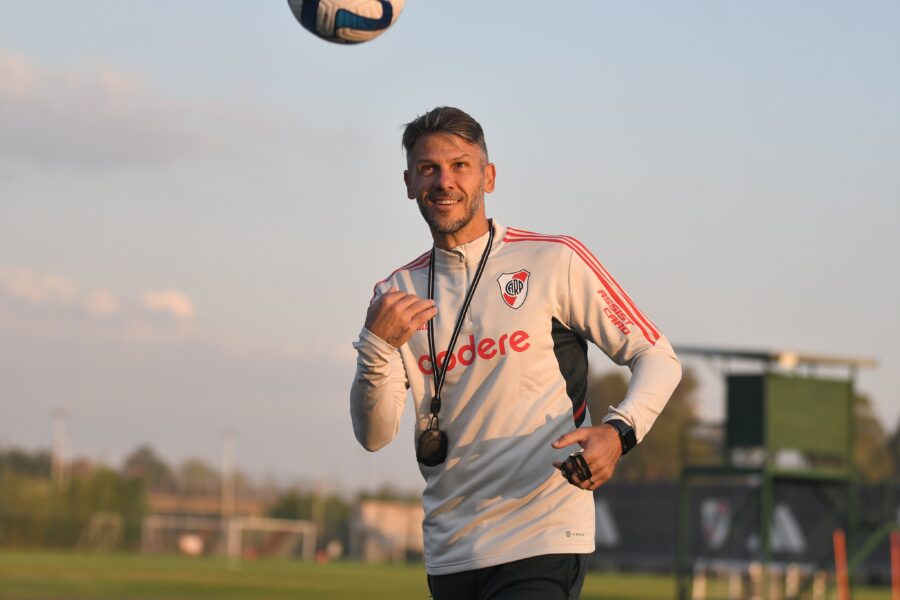 Martin Demichelis, allenatore River Plate in Copa de La Liga