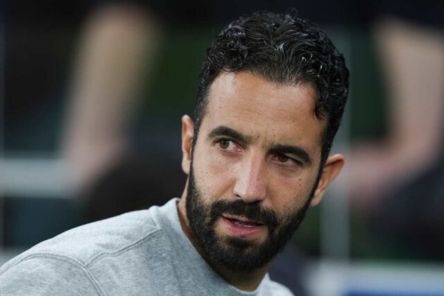 Ruben Amorim, allenatore del Manchester United