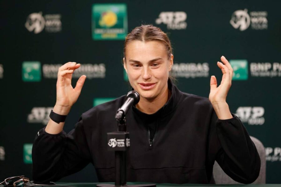 Aryna Sabalenka, che foto per la tennista