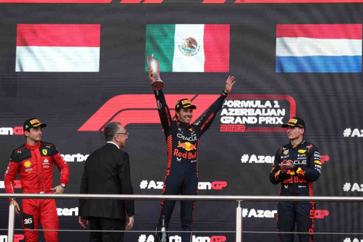 Podio Baku Formula 1