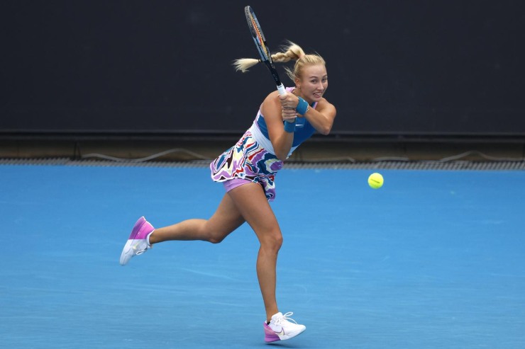 Anastasia Potapova, il look è da favola