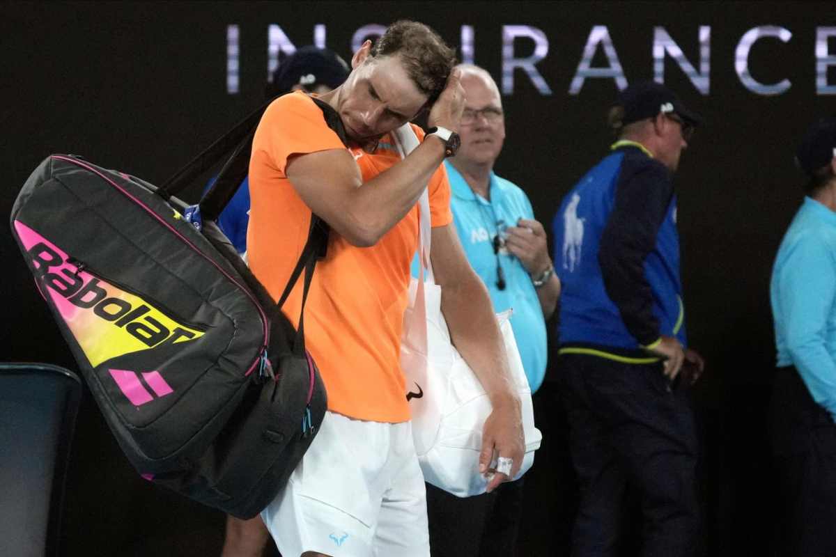 Rafa Nadal, l'infortunio cambia tutto: lacrime per i tifosi