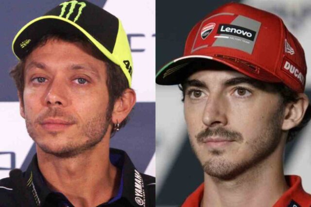 Rossi-Bagnaia, la discussione al centro del MotoGp