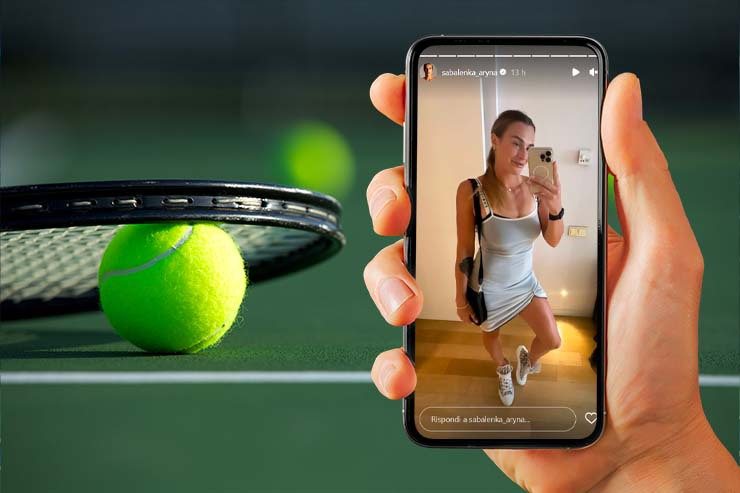 Aryna Sabalenka, i fan di Instagram apprezzano