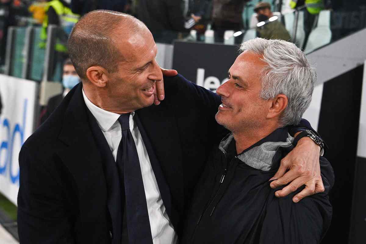 Mercato Juve, Allegri pesca a piene mani a casa Mourinho