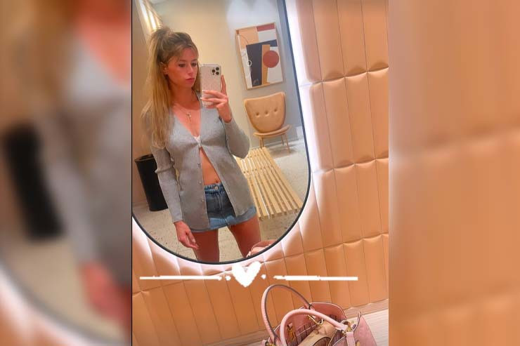 Camila Giorgi, selfie da capogiro