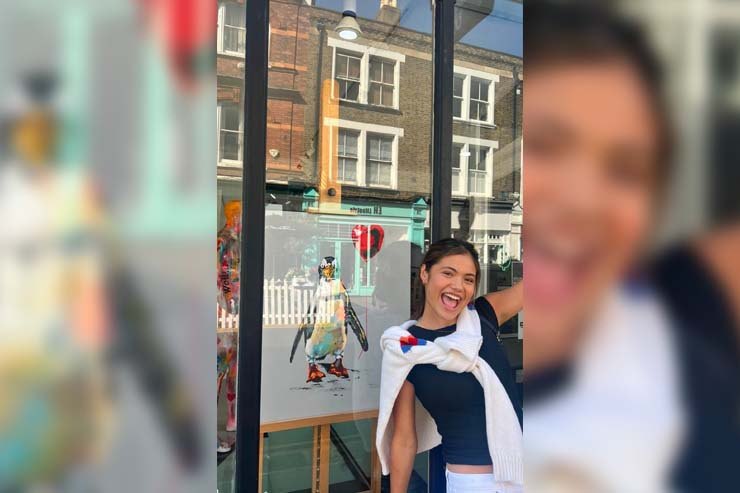 Emma Raducanu, la serenità è di casa