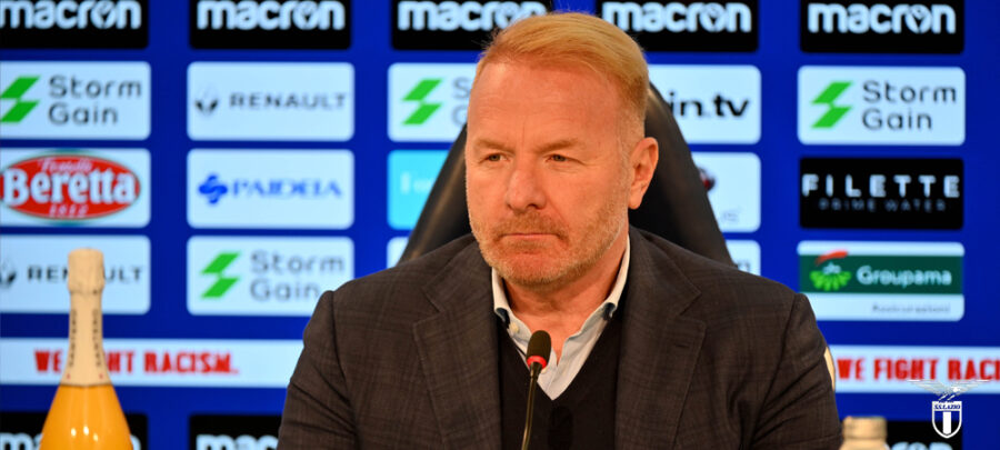 Tare conferenza stampa Lazio