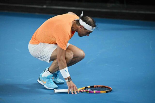 Rafa Nadal fuori dalla top 100 del ranking