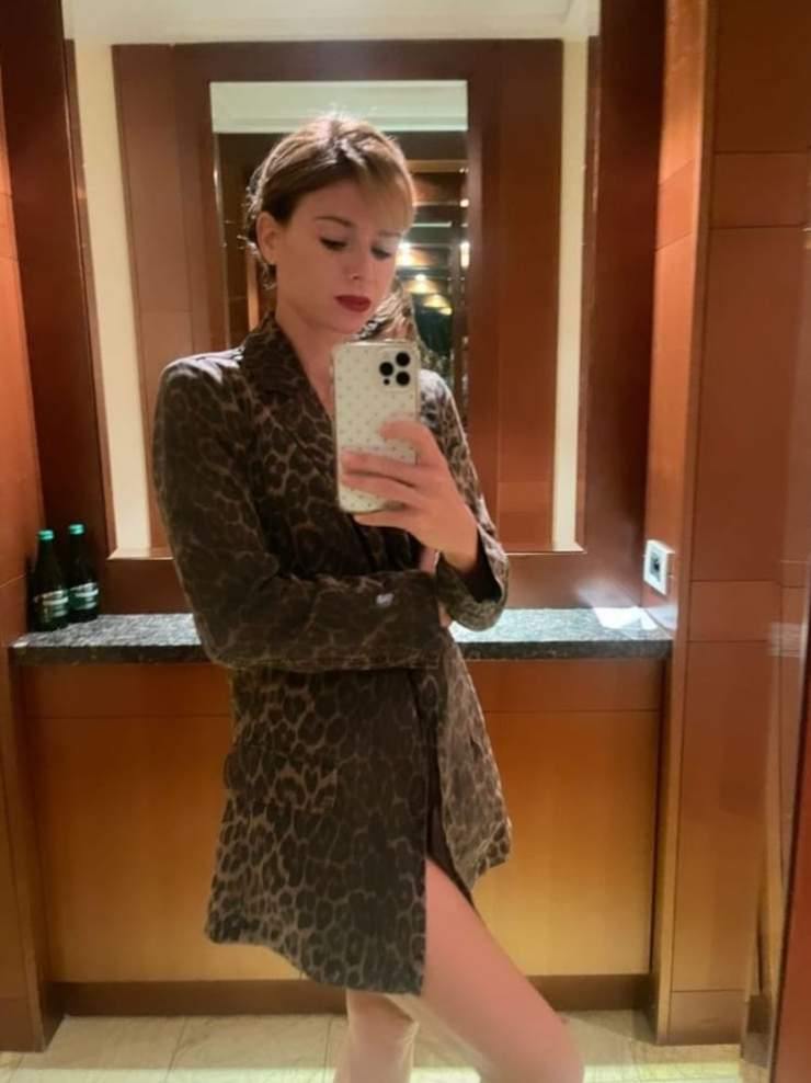 Camila Giorgi, classico selfie piccante