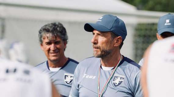 Di Francesco col Frosinone in Serie A