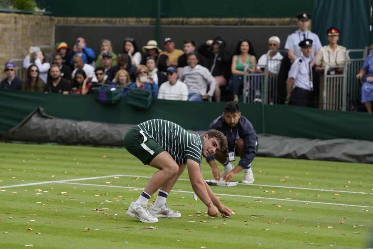Ennesima invasione di campo a Wimbledon