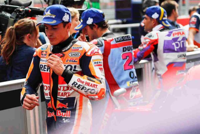 Marquez e le difficoltà con la Honda