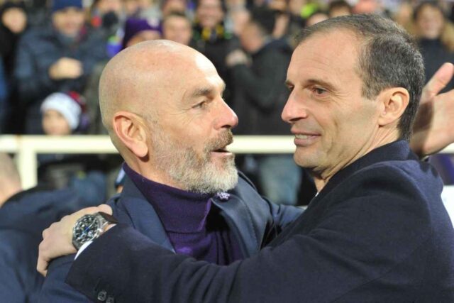 Pioli e Allegri, Milan Juventus
