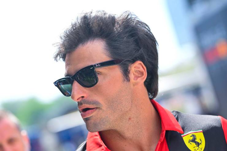 F1 Carlos Sainz via dalla Ferrari
