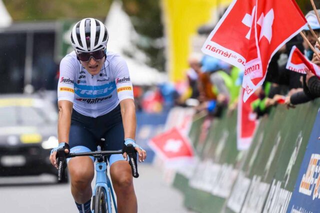 Elisa Longo Borghini, brutta caduta