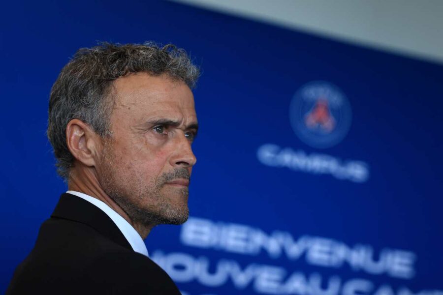 Luis Enrique, allenatore del PSG