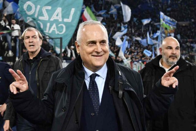 Claudio Lotito, patron della Lazio
