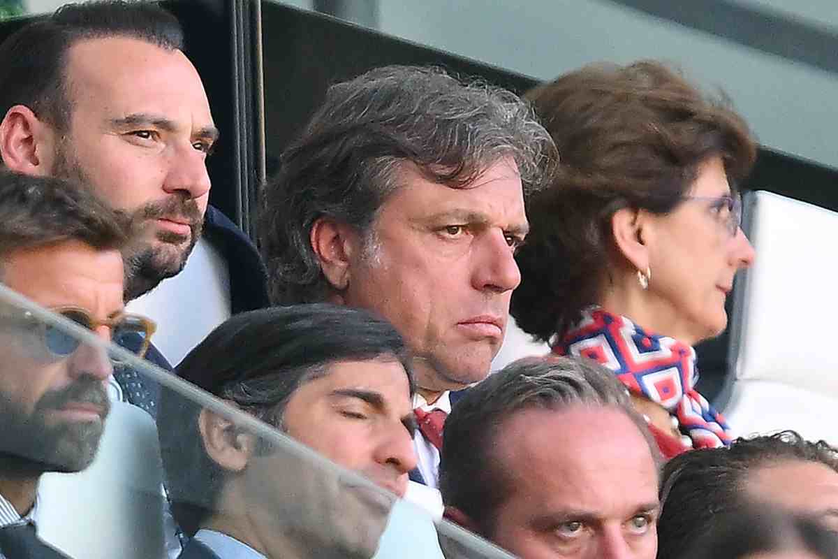 Cristiano Giuntoli allo stadio